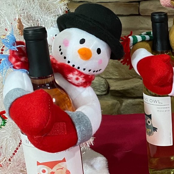 Christmas Home Décor Snowmen Windows Curtain Buckle Holder Fastener Tieback 2pc - Picture 8 of 8